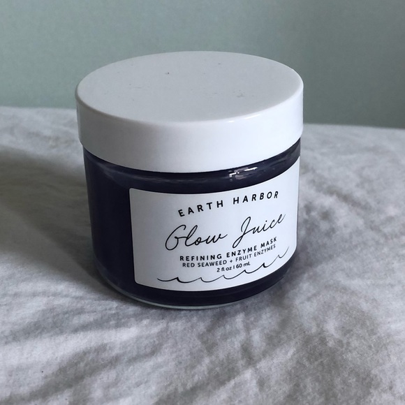 Earth Harbor Glow Juice refining enzyme mask NIB - Picture 2 of 4